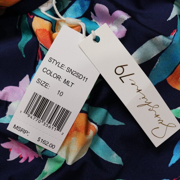 Sunshine 79 One-Piece Swimsuit Tropical Peach Print - Picture 8 of 12